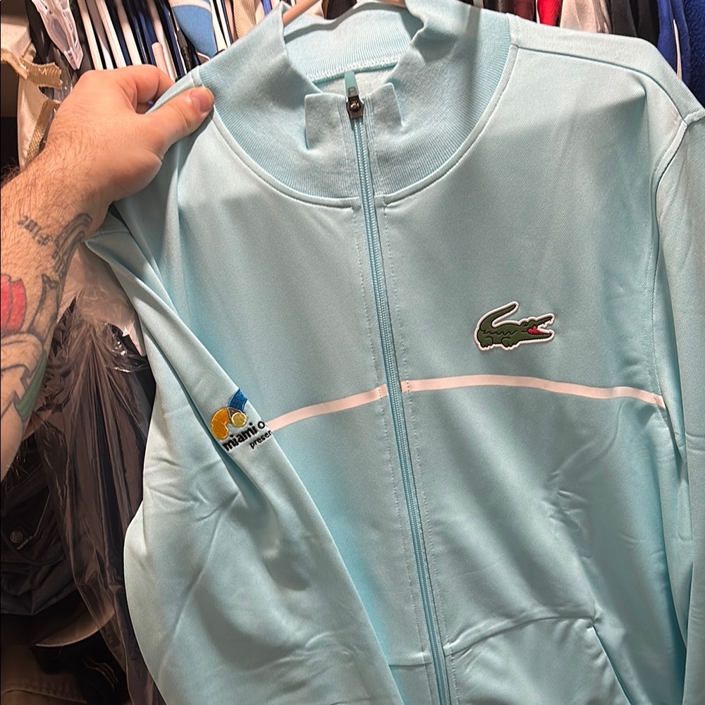 Lacoste zip up sport